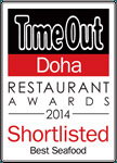 Timeout Doha - Best Seafood Resturaunt 2014